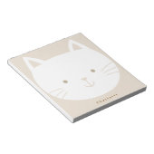 オーダーメイド 子供用 キティ キャット メモ帳 (アングル)