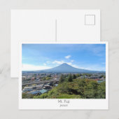 オーダーメイド 富士山 日本 ポストカード (正面/裏面)