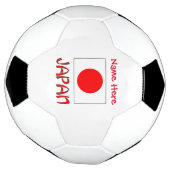 オーダーメイド 日本旗 サッカーボール (回転)