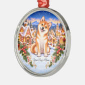 オーダーメイド 柴犬 オーナメント 名前入り (左)