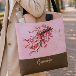 オーダーメイド 桜の母のトートバッグ トートバッグ
