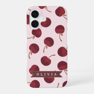 オーダーメイド 桜柄 名前ギフト iPhone 16ケース