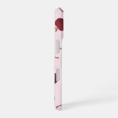 オーダーメイド 桜柄 名前ギフト iPhone 16ケース (右側面)