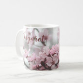 オーダーメイド 桜 コーヒーマグカップ (正面左)