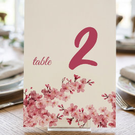 オーダーメイド 桜 テーブルナンバー