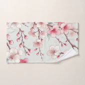 オーダーメイド 桜 バスタオルセット (ハンドタオル)