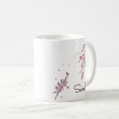 オーダーメイド 桜 名前入り マグカップ (正面右)