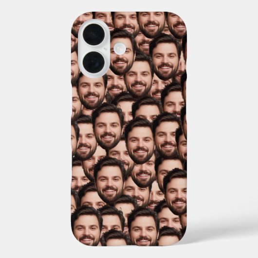 オーダーメイド 楽しい顔の写真 ユニーク Case-Mate iPhoneケース (裏面)