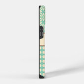 オーダーメイド 水玉と花のスマホケース iPhoneケース (右側面)
