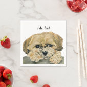  オーダーメイド 犬 コースター スタンダードカクテルナプキン (インサイチュ)