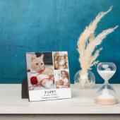 オーダーメイド 猫の思い出フォトコラージュ フォトプラーク (インサイチュ)