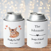 オーダーメイド 猫 ペット 結婚式 缶クーラー