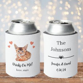 オーダーメイド 猫 ペット 結婚式 缶クーラー