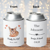 オーダーメイド 猫 ペット 結婚式 缶クーラー