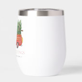 オーダーメイド 現代の消防士 クリスマス 消防車 (背面)