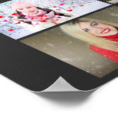 オーダーメイド 現代の葬儀 6枚の写真 コラージュ ポスター (角)