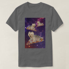 オーダーメイド 空飛ぶピザペット Tシャツ