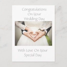 オーダーメイド 結婚祝い ポストカード