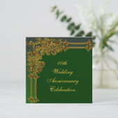 オーダーメイド 結婚記念日パーティー 招待状 (スタンド正面)