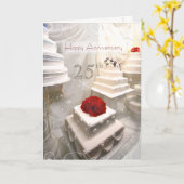 オーダーメイド 結婚記念日 グリーティングカード (黄色い花)