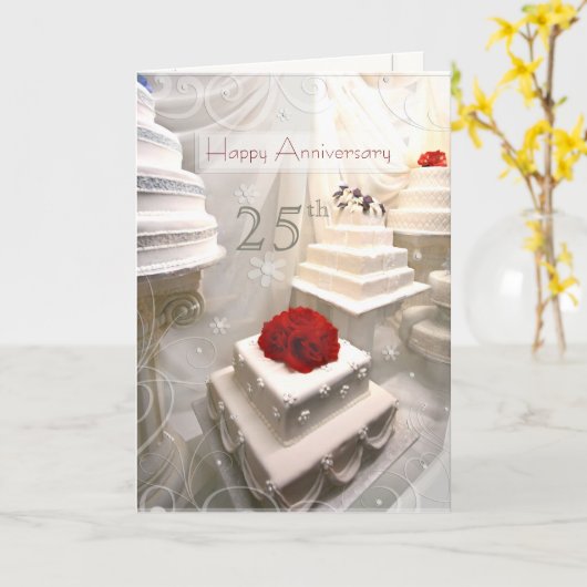 オーダーメイド 結婚記念日 グリーティングカード (黄色い花)