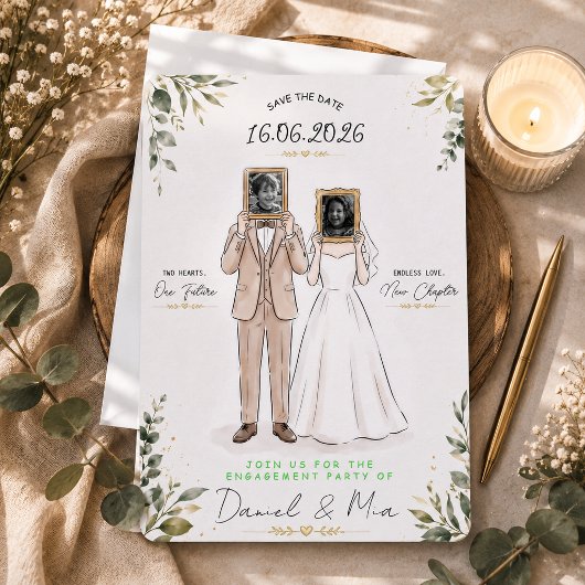 オーダーメイド 記念日パーティーポスター 結婚式の保存 招待状