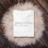 オーダーメイド 誇りをもつおばあちゃん 花のエレガンス Tシャツ