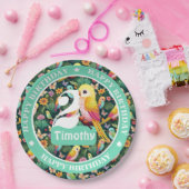 オーダーメイド 誕生日バルーン ペーパープレート (パーティー)