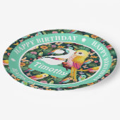 オーダーメイド 誕生日バルーン ペーパープレート (アングル)
