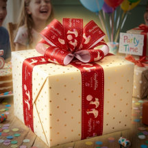 オーダーメイド 赤いガチョウ ピンクの誕生日 名前と年齢