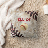 オーダーメイド 野球 クッション, 名入れ 野球 デコ クッション (ブランケット)