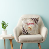 オーダーメイド 野球 クッション, 名入れ 野球 デコ クッション (椅子)