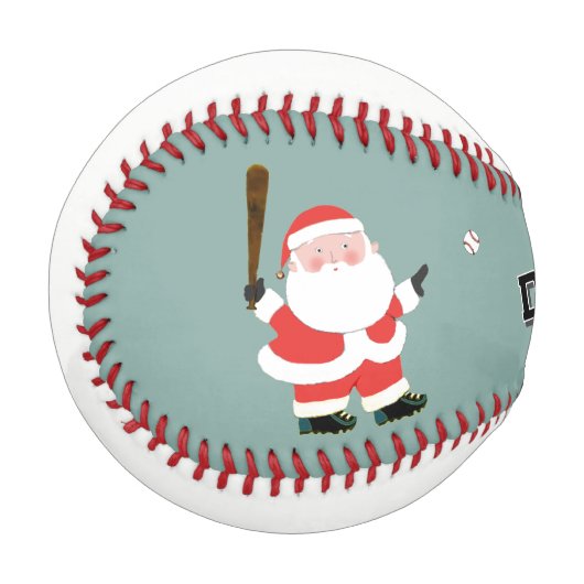 オーダーメイド 野球 クリスマスの思い出 野球ボール (正面左)