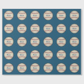オーダーメイド 野球 ラッピングペーパー (フラット)