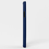 オーダーメイド 青いアンカー 赤と白のストライプ Case-Mate iPhoneケース (裏面/右)