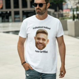 オーダーメイド 顔 カスタム 写真 面白い カップル 彼氏 Tシャツ