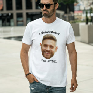 オーダーメイド 顔 カスタム 写真 面白い カップル 彼氏 Tシャツ