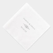 オーダーメイド 高級 ダイヤモンド 結婚記念日 箔ナプキン (右)