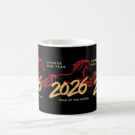 オーダーメイド 黄金のやぎ 2027年旧正月 コーヒーマグカップ