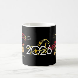 オーダーメイド 黄金のやぎ 2027年旧正月 コーヒーマグカップ