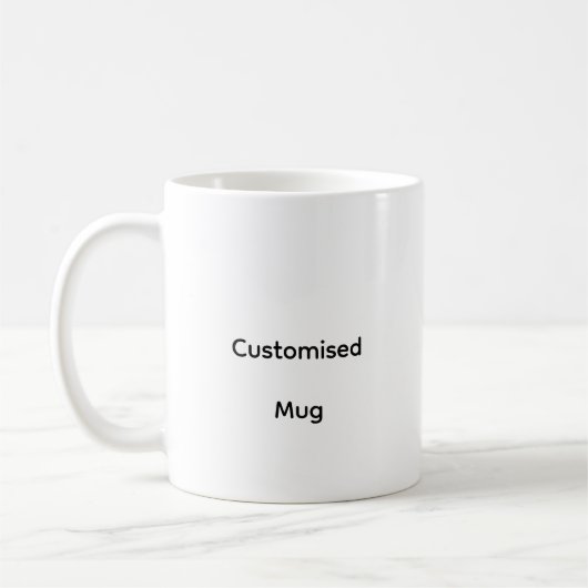 オーダーメイド 11oz マグカップ (左)