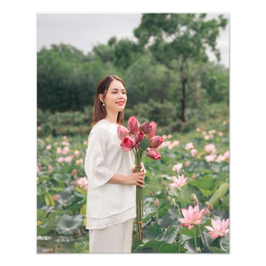 オーダーメイド 16x20 フォトプリント - パーソナライズされたギフト フォトプリント            (正面)