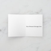 オーダーメイド 18歳の誕生日カード カード (内部)