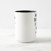 オーダーメイド 2月 誕生花 名前入り マグカップ (中央)