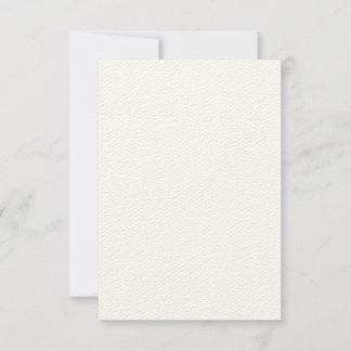 オーダーメイド 3.5インチ×5インチ ラスティック フェルト エクリュ インビテーション カード