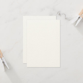 オーダーメイド 3.5インチ×5インチ ラスティック フェルト エクリュ インビテーション カード