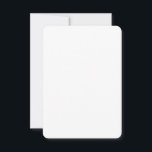 オーダーメイド 3.5x5 マット仕上げ 招待状 | 角丸加工<br><div class="desc">素晴らしい3.5x5オーダーメイドマット仕上げの招待状をラウンドコーナーで作成</div>