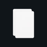 オーダーメイド 3.5x5 マット仕上げ 招待状 | 角丸加工<br><div class="desc">素晴らしい3.5x5オーダーメイドマット仕上げの招待状をラウンドコーナーで作成</div>