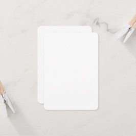 オーダーメイド 3.5x5 マット仕上げ 招待状 | 角丸加工