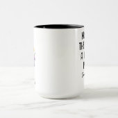 オーダーメイド 4月 誕生花 名前入り マグカップ (中央)